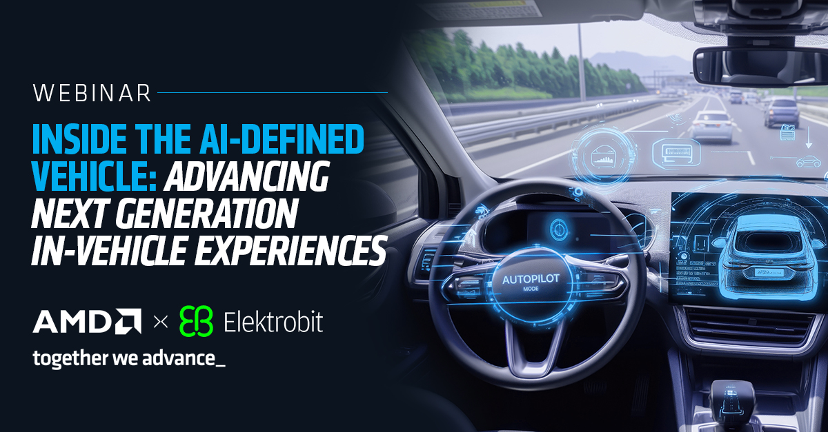 Inside the AI-Defined Vehicle: Architecting the Next Generation of ...